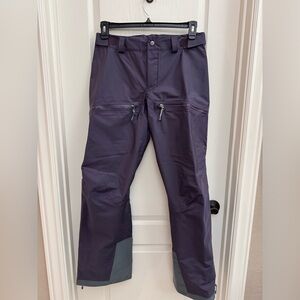 Houdini Purple Snowboard Pants Medium